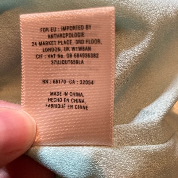 Anthropologie Leifsdottir Brocade Peplum Tank size 2 - Picture 7 of 10